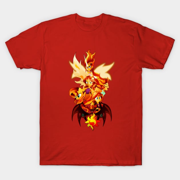 Sunset Shimmer T-Shirt by Ilona's Store